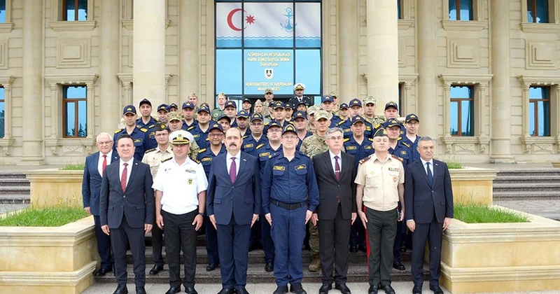 Турецкая делегация посетила центр морских операций и боевые корабли ВМС Азербайджана