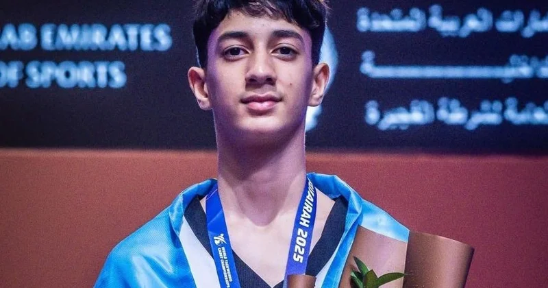 Saleh Heydərov dünya birinciliyində bürünc qazanıb FOTO