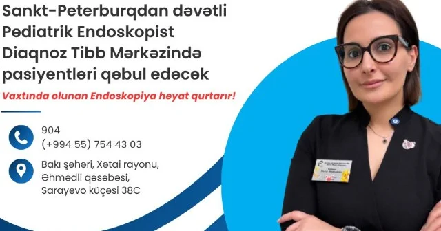 Ülkər Babayeva Diaqnoz Tibb Mərkəzində pasiyentləri qəbul edəcək