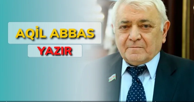 Kəssə hər kim tökülən qan izini, Qurtaran dahi odur yer üzünü Aqil Abbas yazır