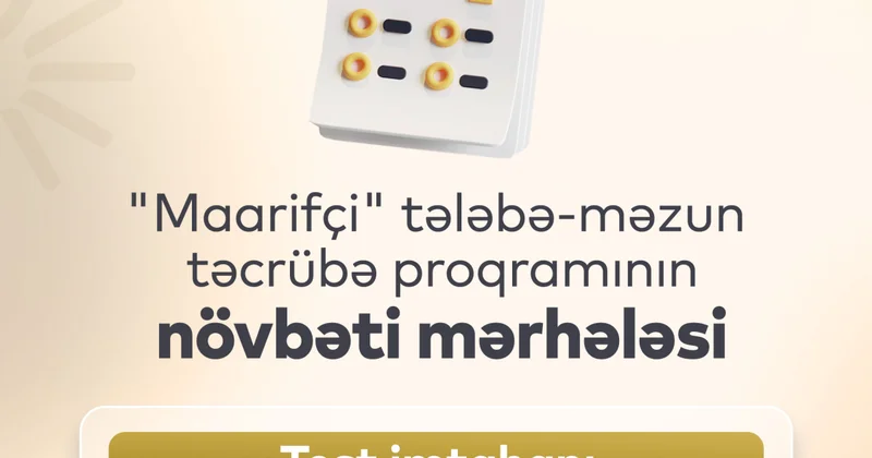 Более двух тысяч кандидатов на III стажировку студентов и выпускников Маарифчи