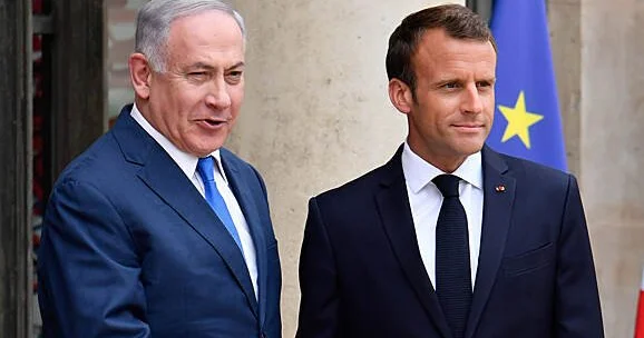 Netanyahu Makronu HƏMAS ın yanında olmaqda ittiham edib