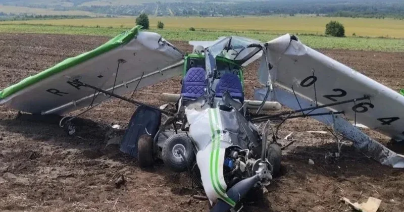 В одной из стран Африки рухнул самолет