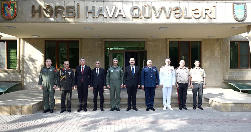 Türkiyə MMU nun nümayəndə heyəti Azərbaycan Hərbi Hava və Hərbi Dəniz Qüvvələrində olub