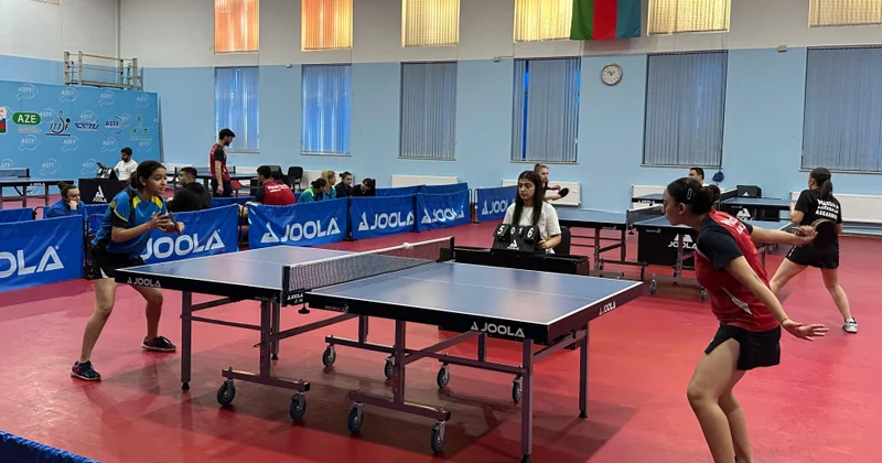 Stolüstü tennis üzrə Azərbaycan çempionatına start verilib