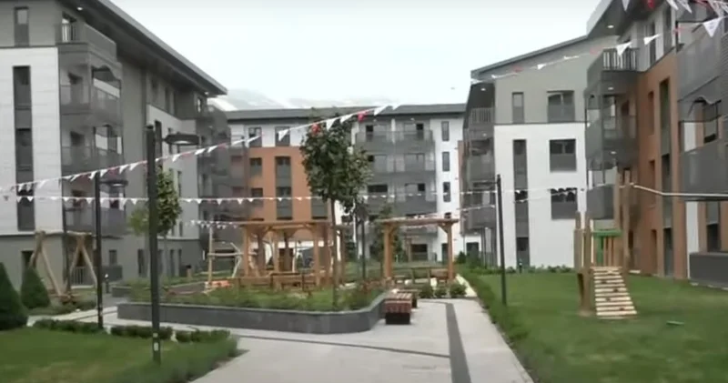 Новые кадры из азербайджанского квартала в Кахраманмараше