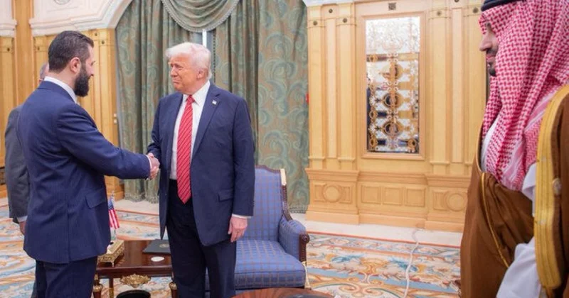 ABŞ və Suriya liderləri bir arada Tarixi görüş