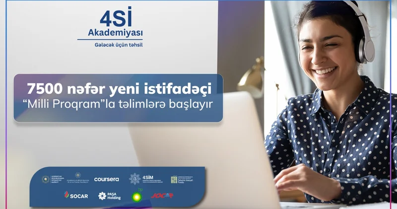 “Milli Proqram” çərçivəsində növbəti 7500 nəfər təlimlərə başlayıb