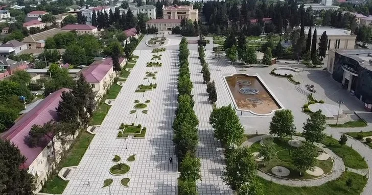 В Имишли завершены работы по реконструкции парка отдыха имени Гейдара Алиева