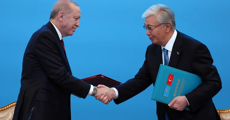 Türkiyə Qazaxıstan əməkdaşlığı dərinləşir 13 sənəd imzalandı