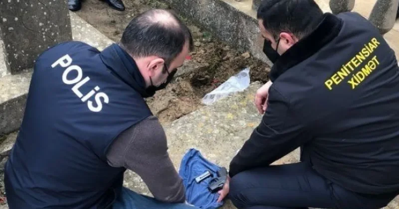 Penitensiar xidmət və DİN dən birgə əməliyyat: Silah aşkarlandı