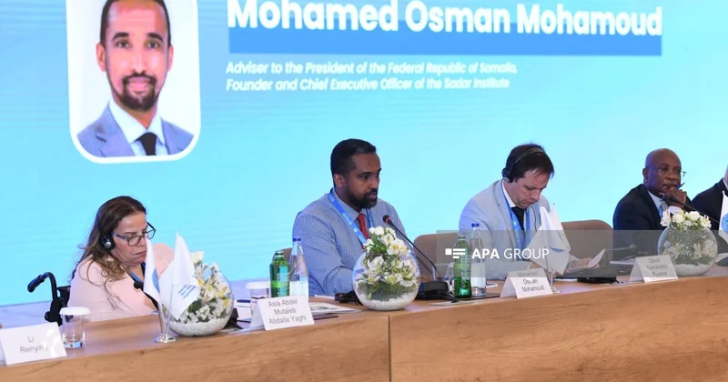 Somali Prezidentinin müşaviri: Azərbaycan sülhün təşviqi istiqamətində mühüm addımlar atır