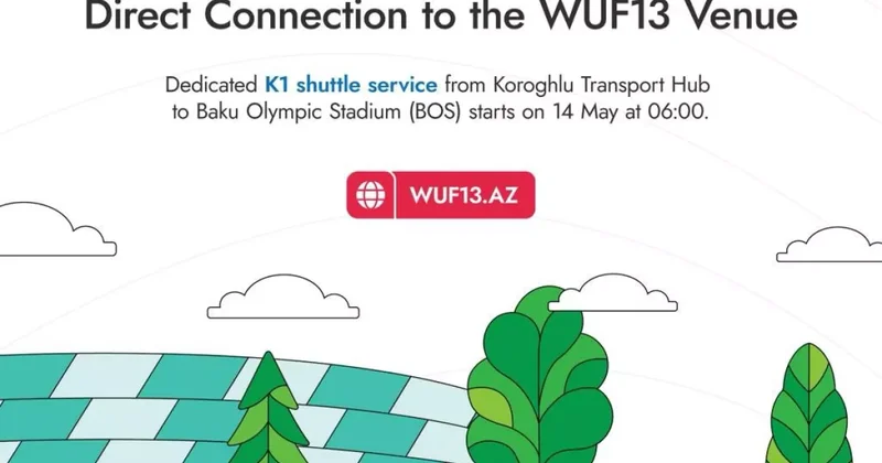 Для участников WUF13 запущен специальный автобус