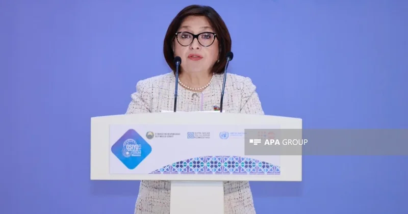 Milli Məclisin sədri Sahibə Qafarova İkinci Asiya Qadınlar Forumunda çıxış edib FOTO