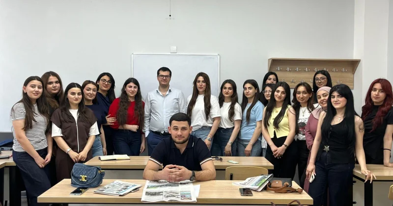 BDU nun Jurnalistika fakültəsində “Tələbə tribunası” layihəsinin təqdimatı olub
