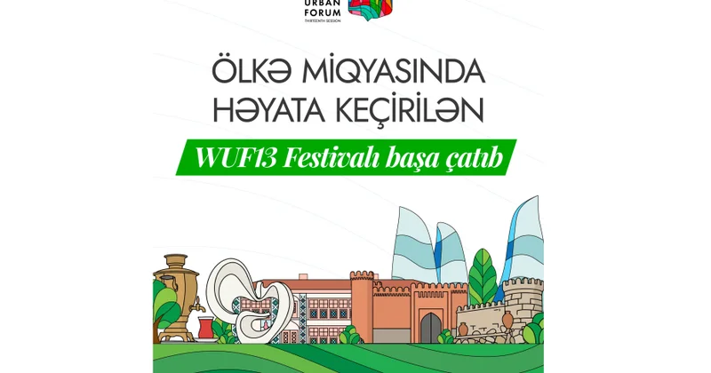 Ölkə üzrə təşkil olunan WUF13 Festivalı uğurla yekunlaşıb