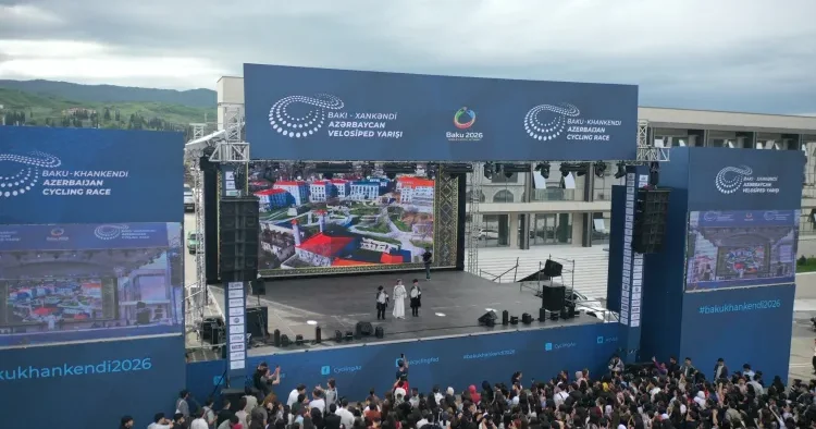 Xankəndidə velosiped bayramı Möhtəşəm konsert FOTO