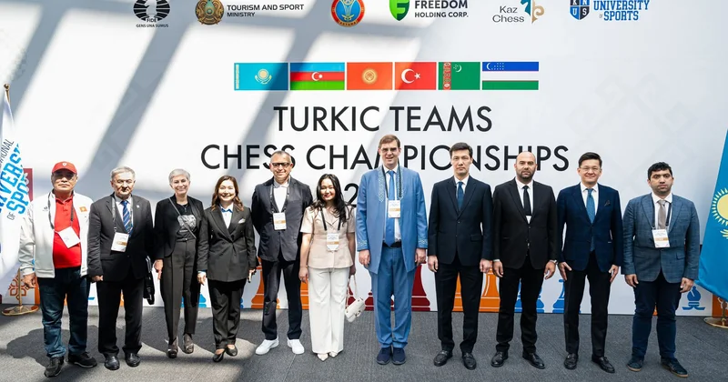 Astanada türkdilli ölkələrin şahmat çempionatının açılış mərasimi keçirildi
