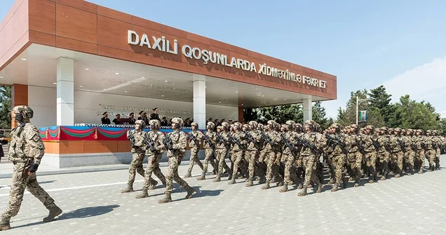 Daxili Qoşunların Hərbi İnstitutuna tələbə qəbulu elan edilib