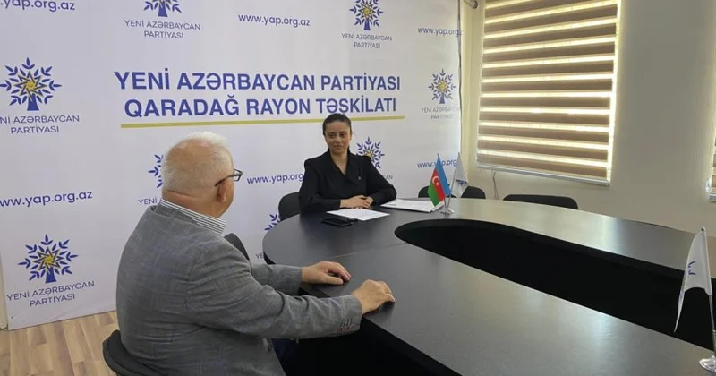 Deputat Səbinə Xasayeva Lökbatan qəsəbəsində seçicilərlə görüş keçirib