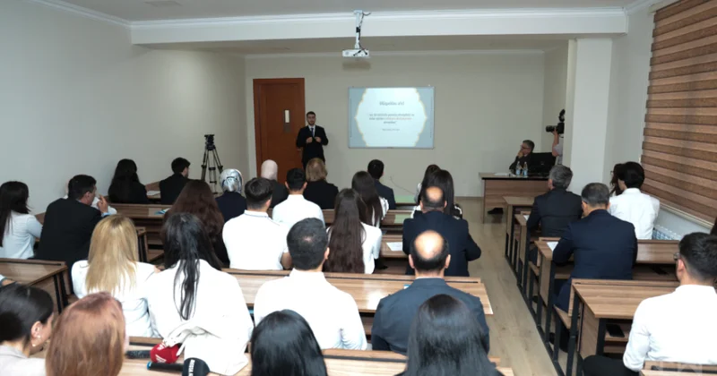 “Ailə dəyərləri” İlahiyyat İnstitutunda açıq dərs
