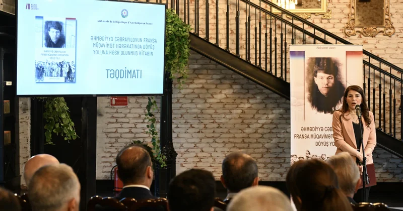 Fransa Müqavimət Hərəkatı qəhrəmanına həsr olunan kitab təqdim edilib