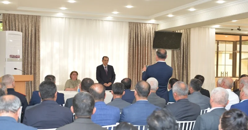Taleh Qaraşov sakinlərin qayğı və problemlərini dinlədi FOTOLAR