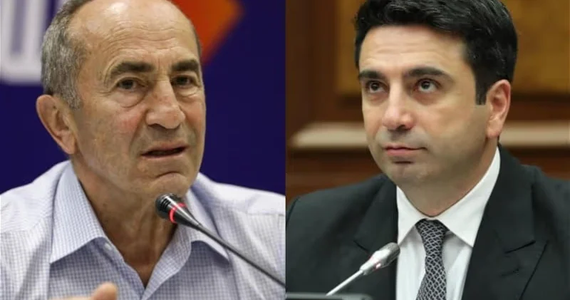 Alen Simonyandan Robert Köçəryana: “Sən qan içənsən!” KONKRET