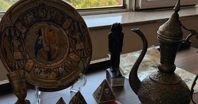 Tələbələr qədim Misir tarixindən bəhs edən layihə təqdim ediblər