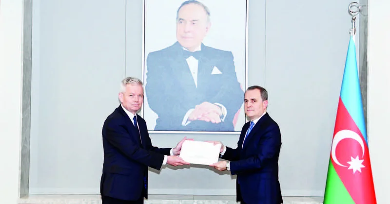 Ceyhun Bayramov Polşanın yeni səfiri ilə görüşüb