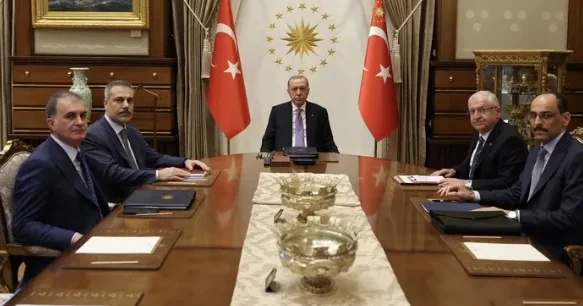 Ərdoğan təhlükəsizlik toplantısı keçirdi