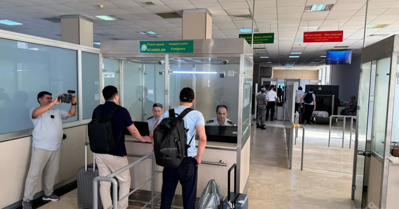 Onlar quru yolla Azərbaycana gəldilər FOTO