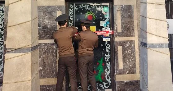 Qubada yanğın təhlükəli kafenin fəaliyyəti dayandırıldı