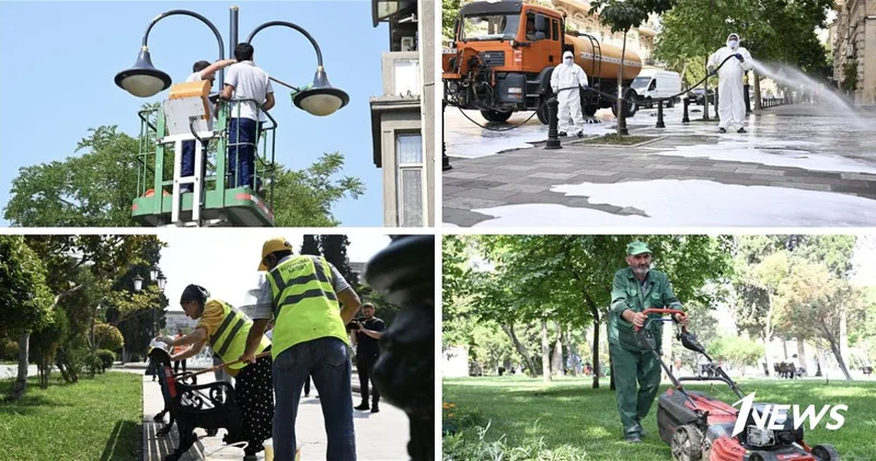 В столице в очередной раз проведена масштабная уборка ФОТО