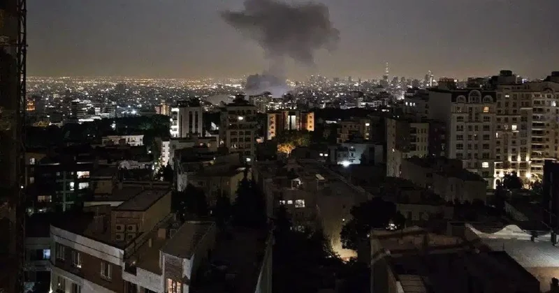Tehranın mərkəzində yenidən hava hücumundan müdafiə sistemləri işə düşüb