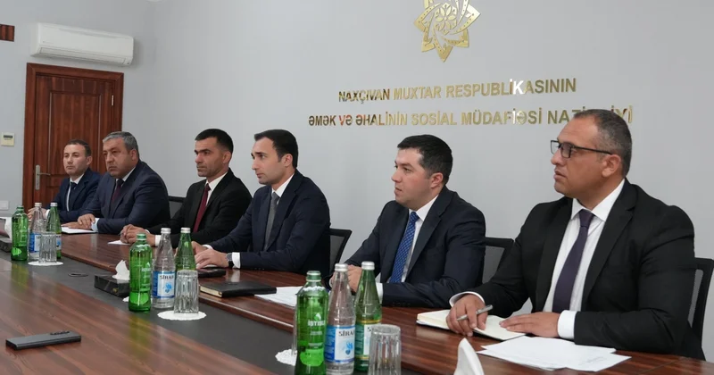 Milli Paralimpiya Komitəsinin rəhbərliyi Naxçıvanda rəsmi səfərdə FOTO