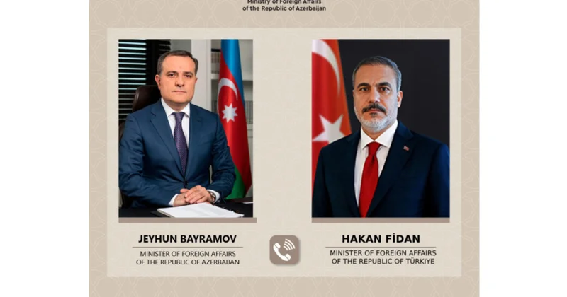 Ceyhun Bayramov və Hakan Fidan İran İsrail toqquşması ilə bağlı son vəziyyəti müzakirə edib