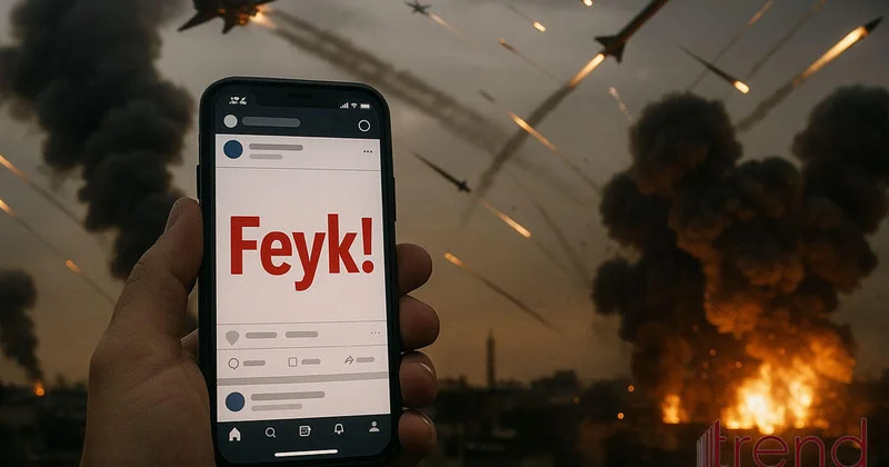 İsrail İran qarşıdurmasına Bakını "çəkmək" istəyirlər Feyk xəbərləri kim və niyə yayır?