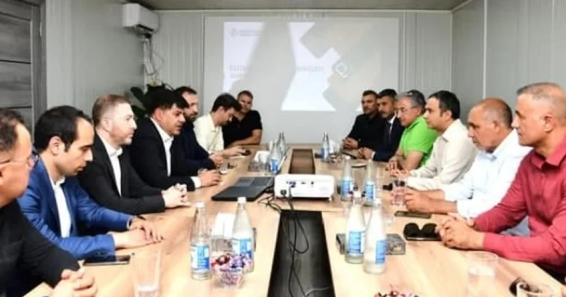Türkiyənin İğdır vilayətindən olan iş adamları Ağdam Sənaye Parkı ilə tanış olublar