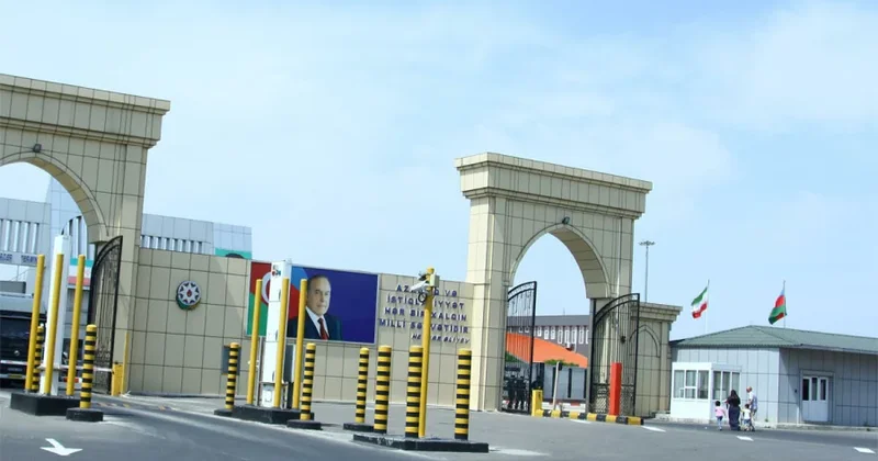 Azərbaycan İran sərhədindəki keçid məntəqəsi açıldı