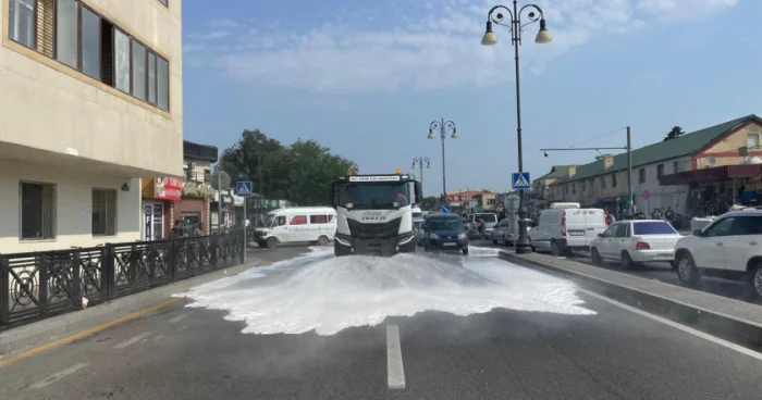 Bu gün Bakının 550 küçəsi yuyulub