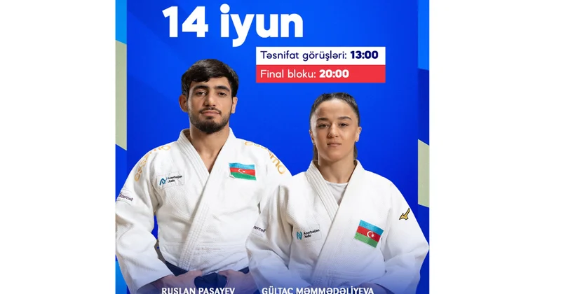 Azərbaycanın daha iki cüdoçusu dünya çempionatında mübarizəyə qoşulur