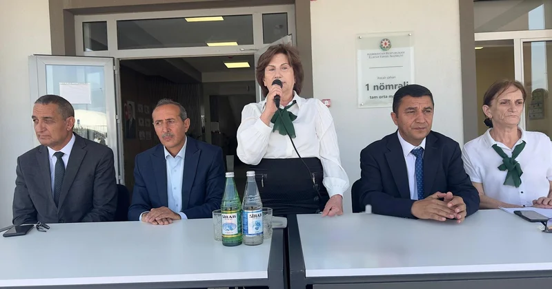 Xocalıda Son zəng mərasimi keçirilib