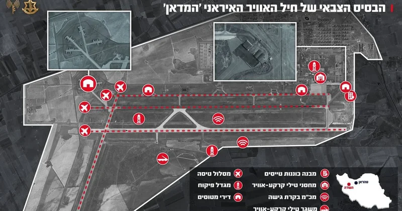 İsrail ordusu Təbrizdəki bazanı tamamilə DAĞIDIB
