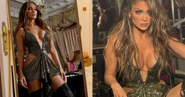 Cennifer Lopez libası ilə hər kəsi heyran etdi FOTO