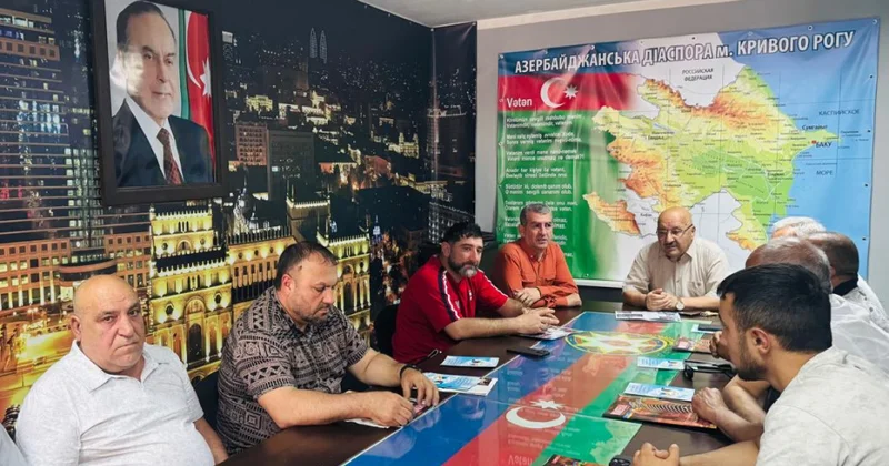 Ukraynanın Krivoy Roq şəhərində Milli Qurtuluş Günü qeyd edilib