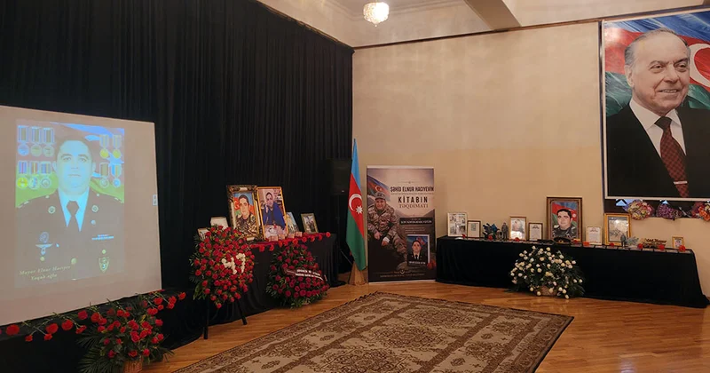 Почтена память шехида, майора Эльнура Гаджиева (ФОТО)