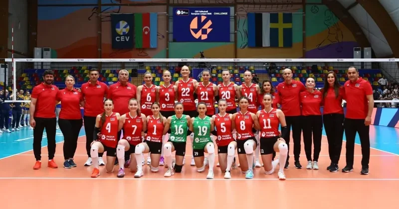 Azərbaycan qadın voleybol millisi İspaniyaya qarşı oyunda məğlub olub