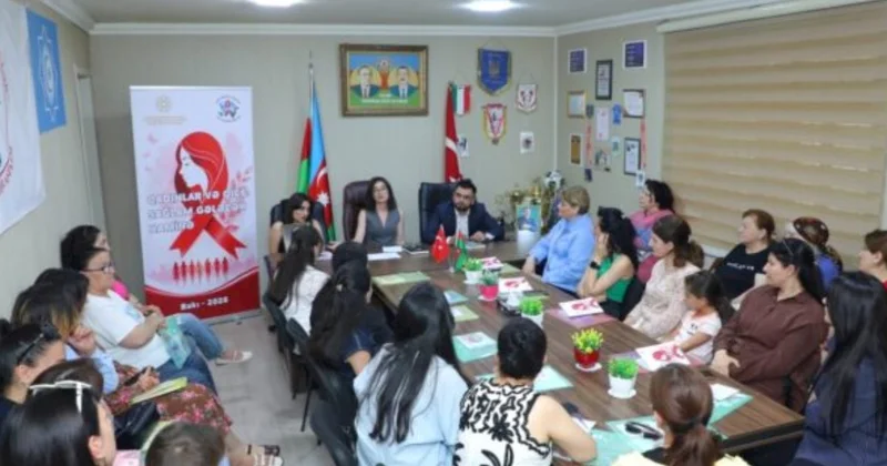 Abşeron rayonunda “Qadınlar və QİÇS: Sağlam Gələcək Naminə” layihəsi çərçivəsində maarifləndirici təlim keçirilib FOTOLAR