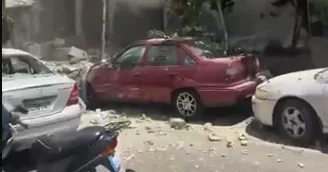 İsrail Beyrutun Dahiya rayonuna zərbələr endirdi: Dağıntılar var VİDEO